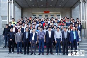 太原科技大学师生考察团莅临我公司参观学习